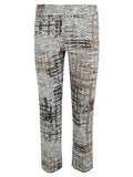 Avenue Montaigne Multicolor Patterned Trousers — Multicolor