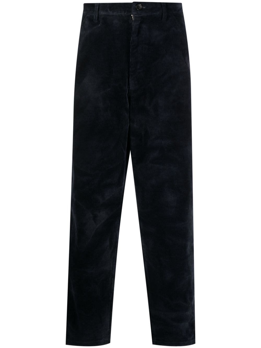 Comme Des Garcons Cotton Twill Trousers — Black