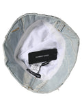 Dolce & Gabbana HAT10055 Patchwork Denim Bucket Hat — Blue