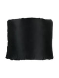 Rick Owens Padded Silk Scarf — Black