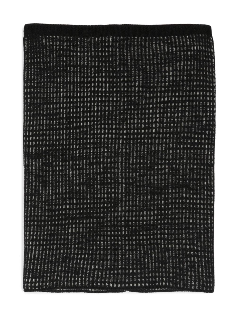 Missoni Two-Tone Wool Scarf — Black