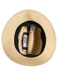 Dolce & Gabbana HAT10092 Paper Straw Fedora — Beige