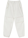 Jil Sander Fashion Tapered Cotton Trousers — White