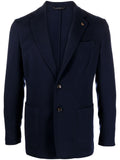 Colombo Wool Blazer — Navy