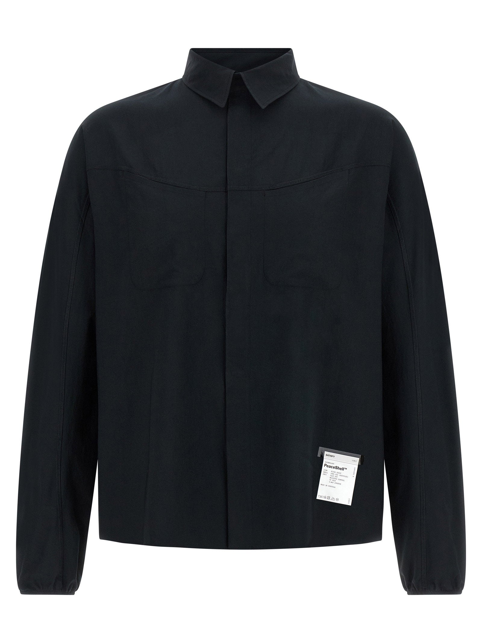Satisfy Peaceshell River Shirt — Black