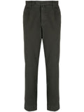 BRIGLIA 1949 Stretch-Cotton Corduroy Trousers — Olive