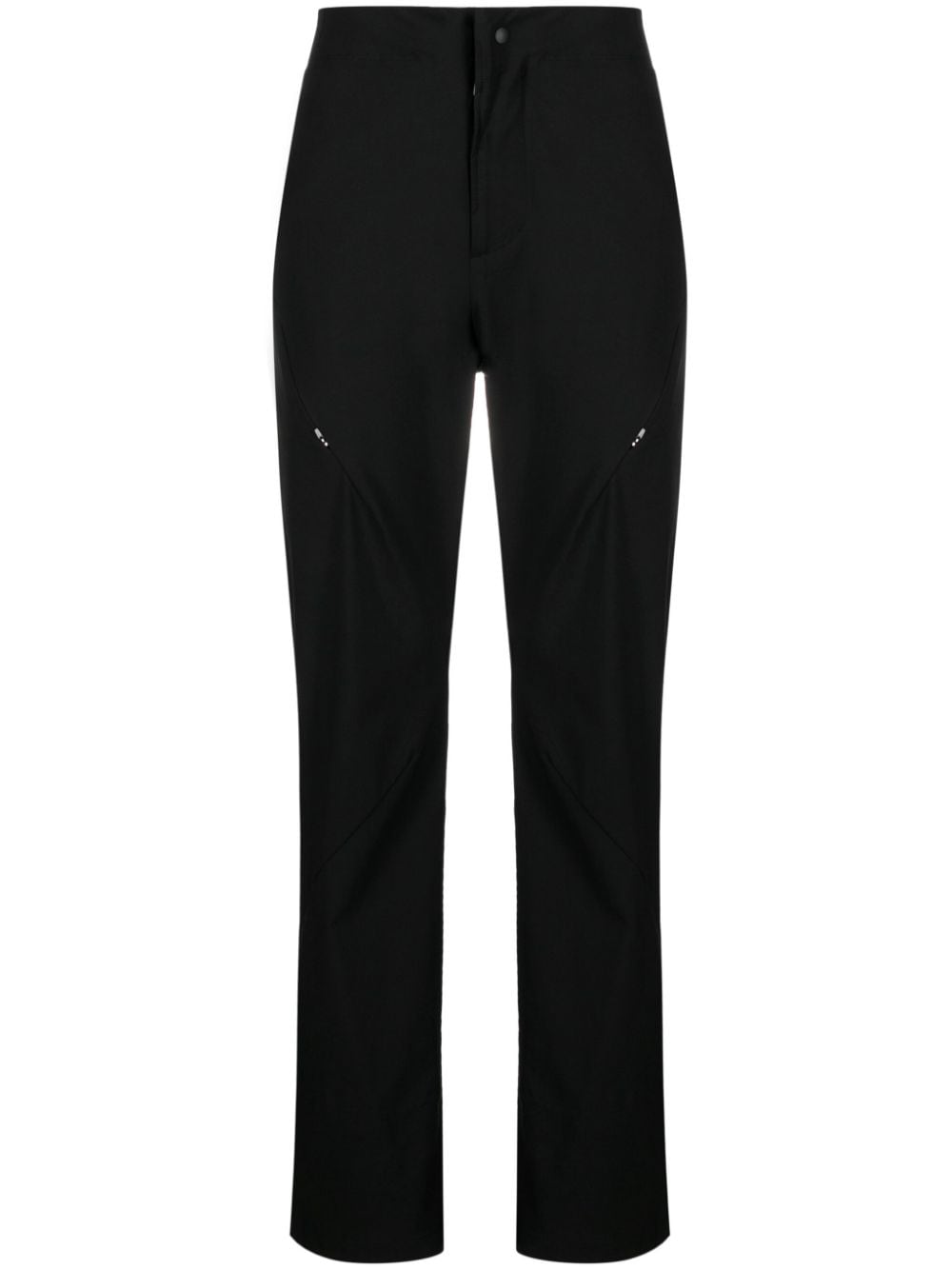Post Archive Faction Technical High-Waisted Trousers — Black
