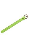 Dolce & Gabbana Textured Calf Leather Belt — Green