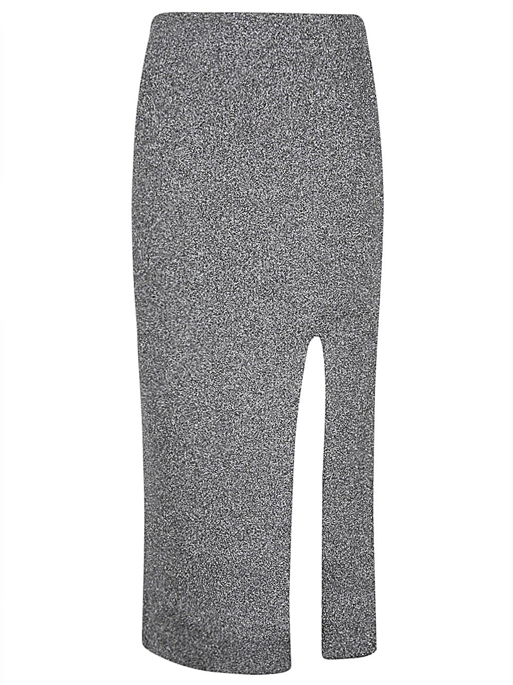 Circus Hotel Viscose Midi Midi Skirt — Grey