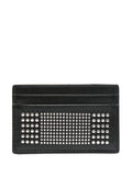 Alexander McQueen Studded Leather Card Case — Black