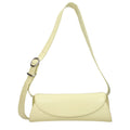 Jil Sander Leather Crossbody Bag — Yellow