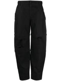 WARDROBE.NYC Cotton Detachable-Leg Cargo Pants — Black