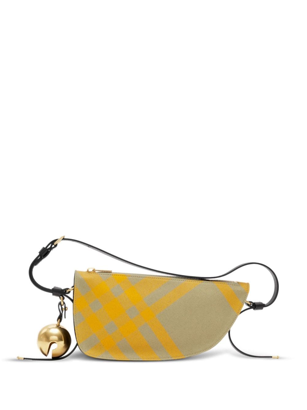Burberry Shield Shoulder Bag — Yellow
