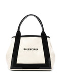 Balenciaga Cabas S Tote Bag — White