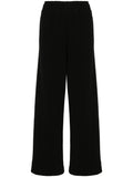 WARDROBE.NYC Ribbed Knit Joggers — Black