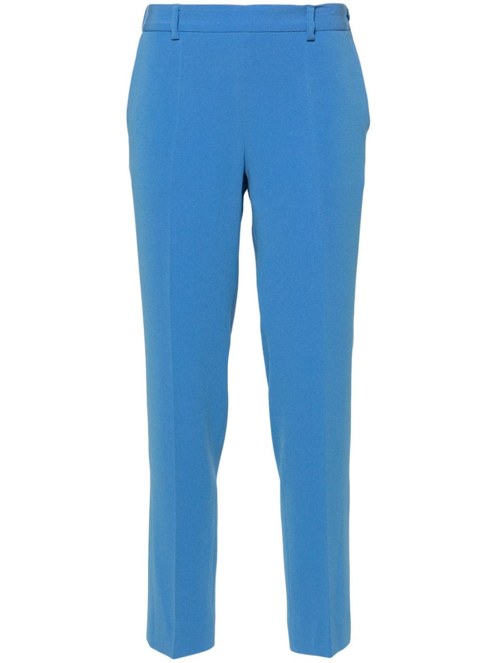 Alberto Biani Cady Interlock Weave Trousers — Blue