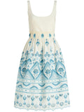 Etro Broderie Anglaise Dress — white