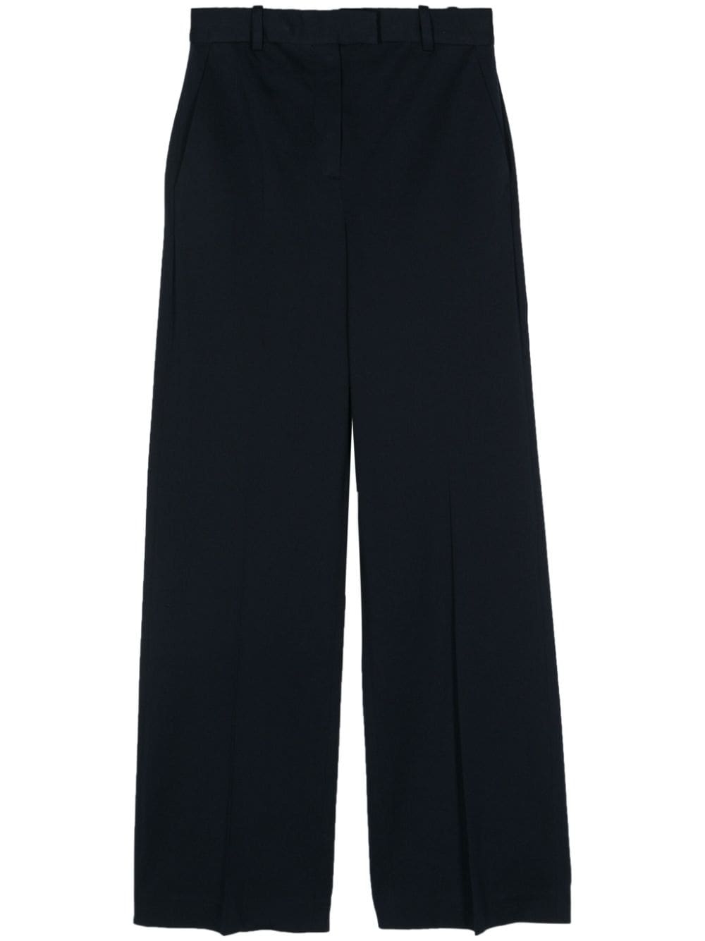 Circolo 1901 Stretch-Cotton Piqué Trousers — Navy