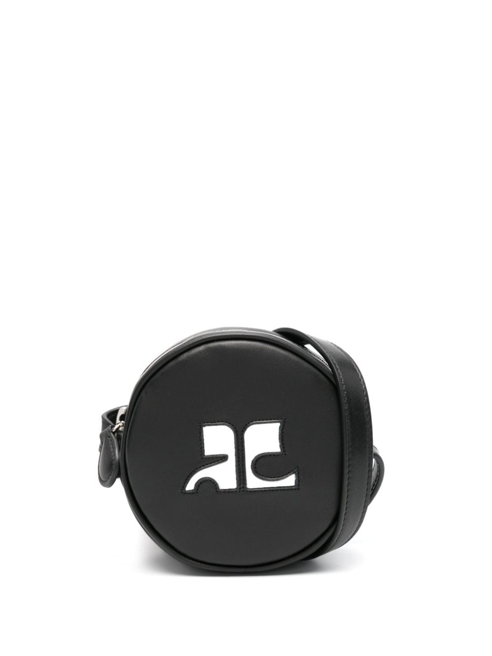 Courreges Re-Edition Shoulder Bag — Black