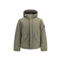 Stone Island Padded Polyester Shell Jacket — Beige