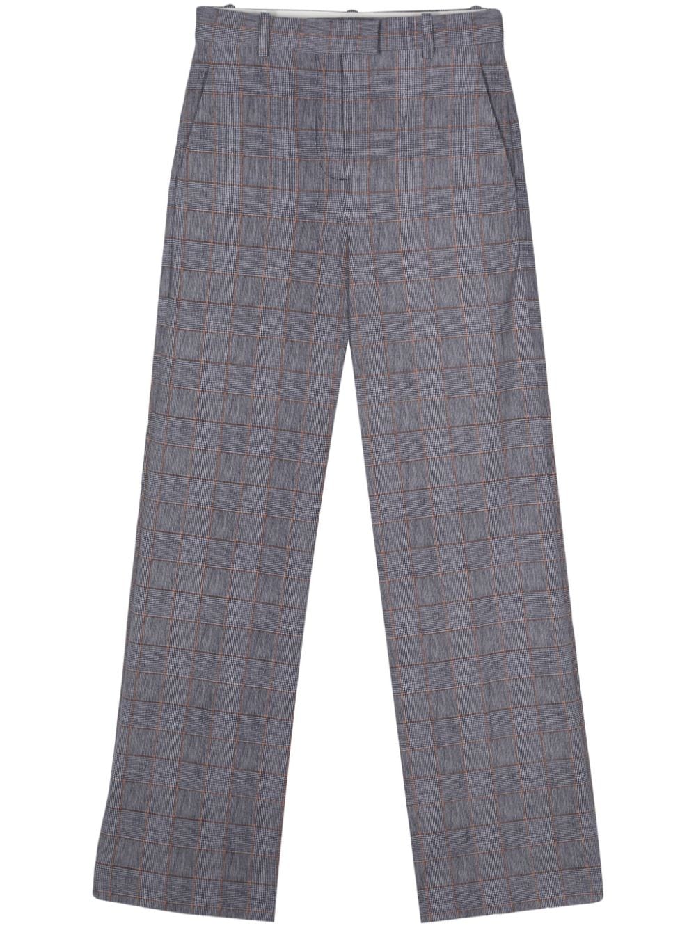 Circolo 1901 Prince of Wales Trousers — Gray