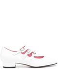 Carel Paris Mary Jane Flat — White