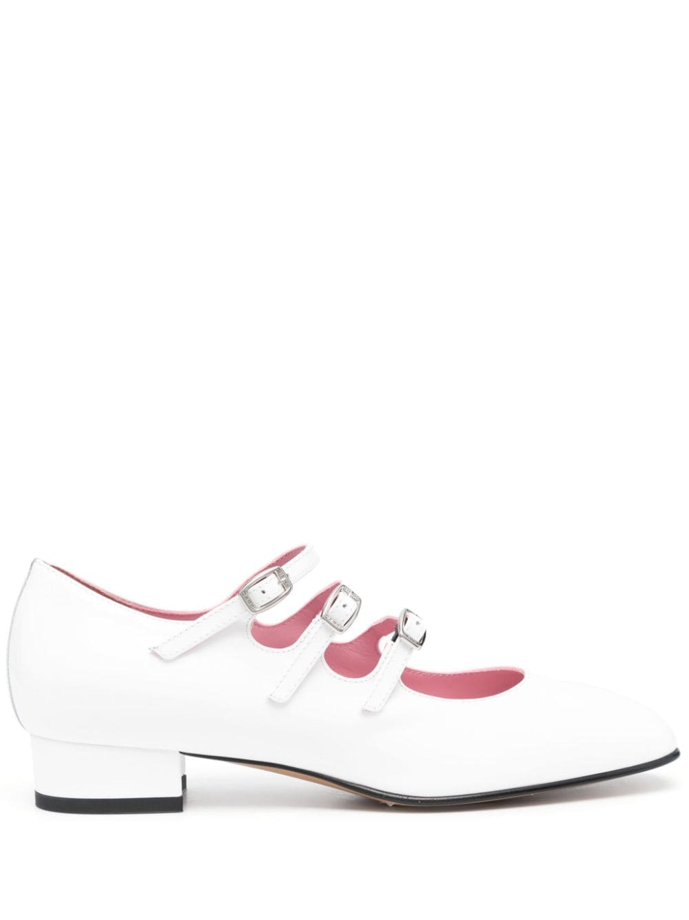 Carel Paris Mary Jane Flat — White