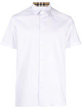 Burberry EKD Embroidery Shirt — White