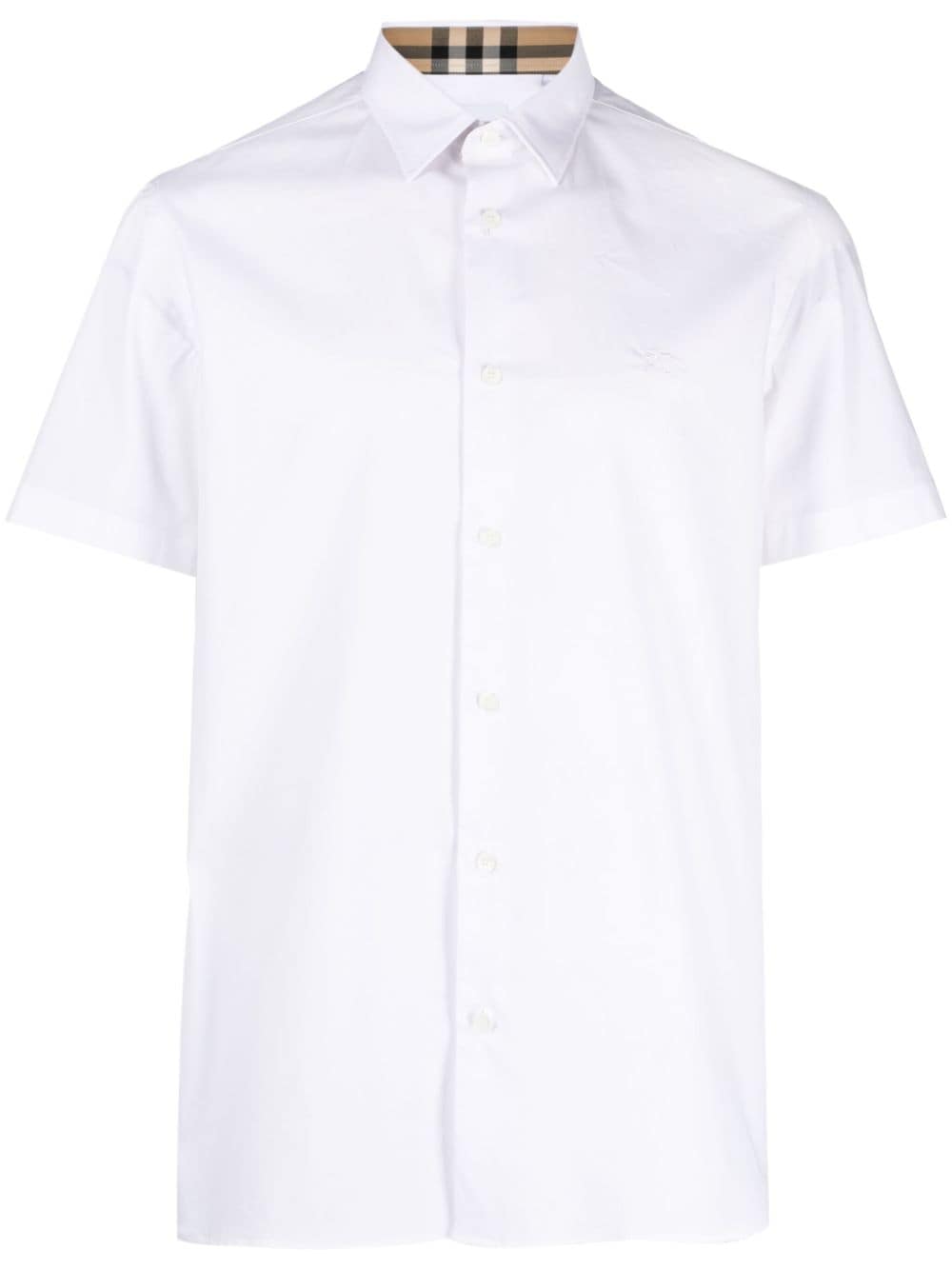 Burberry EKD Embroidery Shirt — White