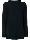 Daniela Gregis Wool Turtleneck Sweater — Navy