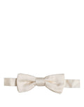 Dolce & Gabbana Silk Bow Tie — White
