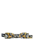 Dolce & Gabbana Damask Silk Bow Tie — Multicolor