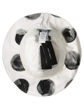 Dolce & Gabbana HAT10017 Polka Dot Cotton Bucket Hat — White