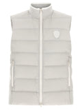 Brunello Cucinelli Quilted Nylon Vest — Gray