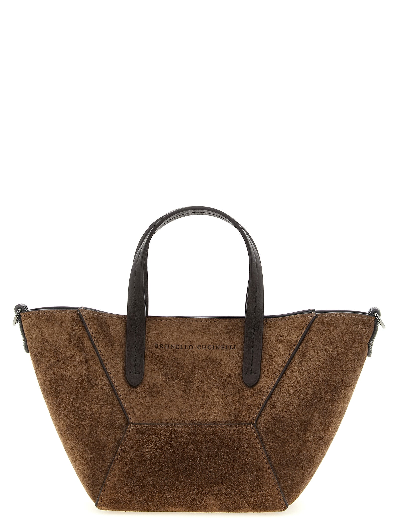 Brunello Cucinelli BC Duo Tote Bag — Brown