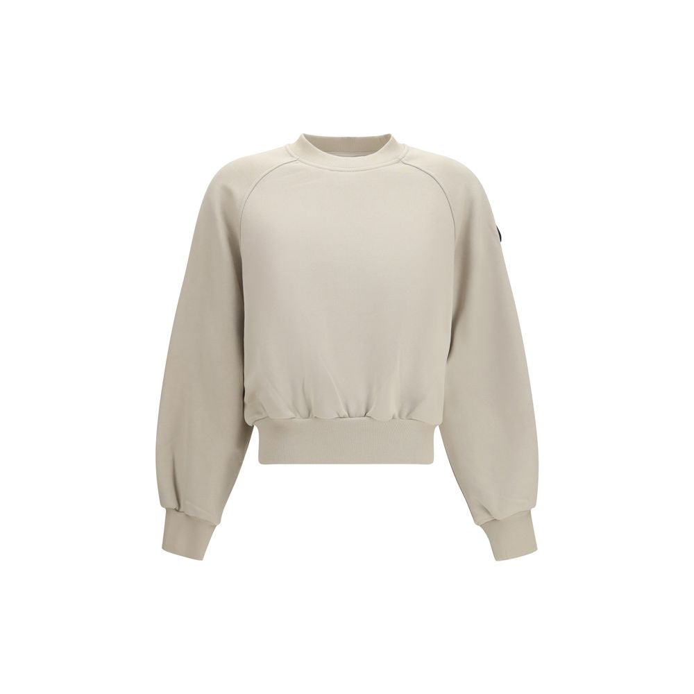 Moose Knuckles Cotton-Polyester Blend Sweatshirt — Beige
