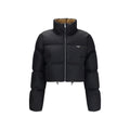 Prada Goose Down Re-Nylon Down Jacket — Black