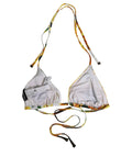 Dolce & Gabbana Multicolor Floral Halter Bikini Top — Multicolor