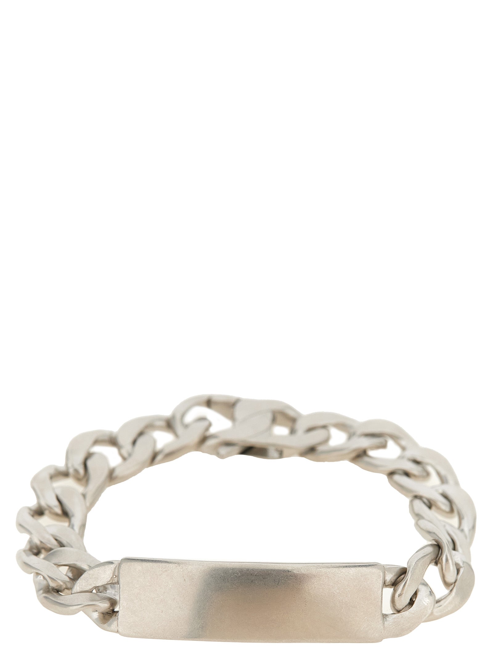Maison Margiela Sterling Silver Chain Link Bracelet — Silver