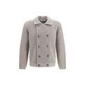Brunello Cucinelli Cardigan — Gray