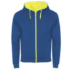 Sudadera de felpa no perchada con detalles en color flúor Vetonek