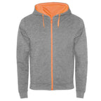 Sudadera de felpa no perchada con detalles en color flúor Vetonek