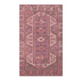 Fuchsia & Rose Geometric Tribal Accent Rug