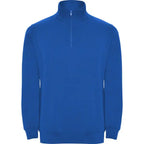 Sudadera con media cremallera a tono y cuello alto Vetonek