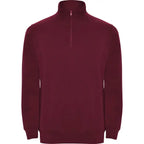 Sudadera con media cremallera a tono y cuello alto Vetonek