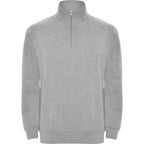 Sudadera con media cremallera a tono y cuello alto Vetonek