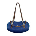 Naomi Denim Evening Shoulder Bag | Blue