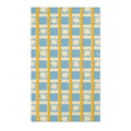 Retro Sunburst Grid Accent Rug