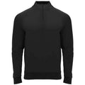 Sudadera de manga ranglán, con Interior perchado, cuello con media cremallera y cubrecosturas de refuerzo en su interior a tono Vetonek