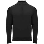 Sudadera de manga ranglán, con Interior perchado, cuello con media cremallera y cubrecosturas de refuerzo en su interior a tono Vetonek